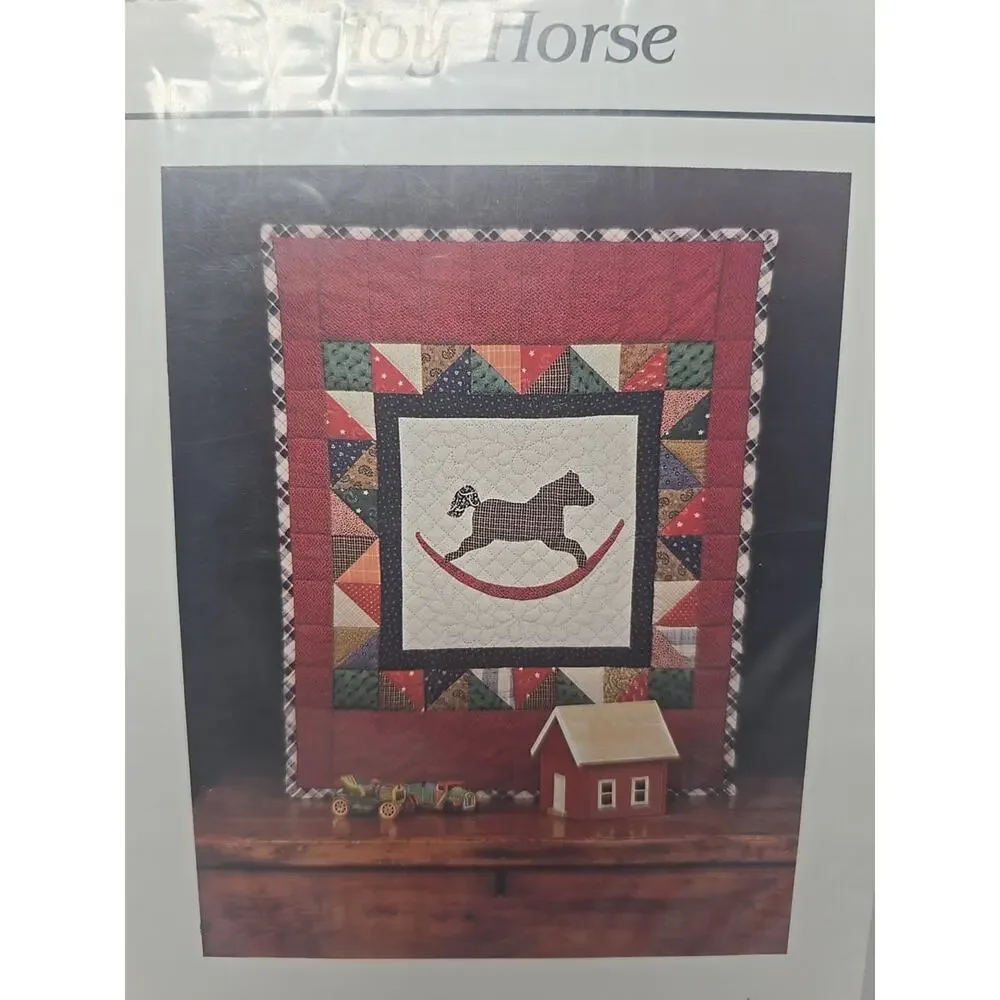 Thimbleberries Toy Horse Miniature Quilt Pattern 20 x 24